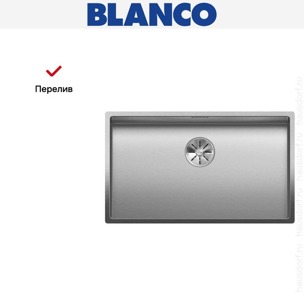 Мойка BLANCO CLARON 700-U нержавеющая сталь Durinox (фото 7) Мойка BLANCO CLARON 700-U нержавеющая сталь Durinox (preview 7)