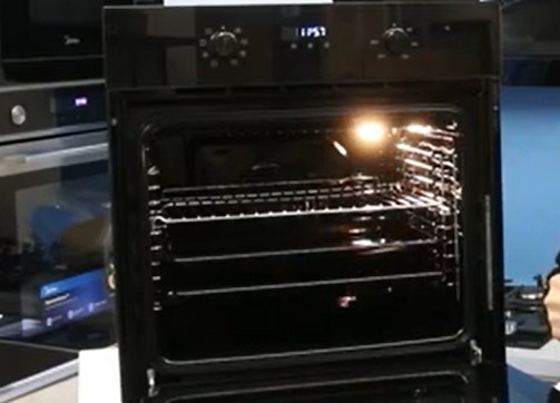 Духовой шкаф Midea MO69103X (video 1)