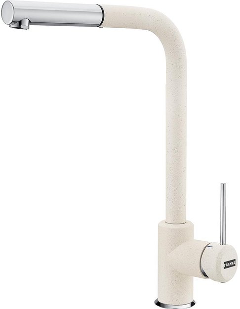 Смеситель Franke Sirius c выдвижном носиком Хром/Ваниль (preview 1)