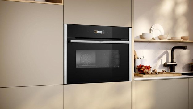 Компактный духовой шкаф с микроволнами Neff C24MR21N0 (фото 5) Компактный духовой шкаф с микроволнами Neff C24MR21N0 (preview 5)