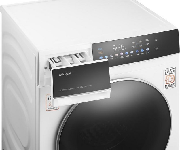 Стиральная машина Weissgauff WM 62210 Direct Drive Touch Inverter Steam (preview 7)