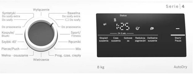 Сушильная машина Bosch WTH85V1GPL (preview 2)