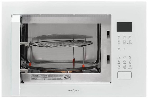 Встраиваемая микроволновая печь KRONA REIN 60 WH (preview 3)
