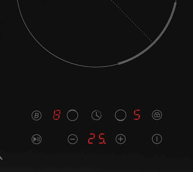 Индукционная варочная панель KRONA PIASTRA 30 BL (фото 4)  Индукционная варочная панель KRONA PIASTRA 30 BL (preview 4)