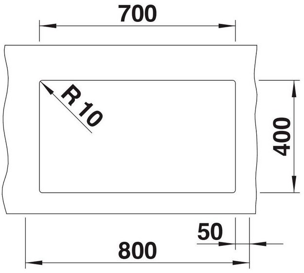 Мойка Blanco ROTAN 700-U Silgranit белый (preview 4)