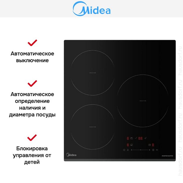 Варочная панель индукционная Midea MIH43103F (preview 8)