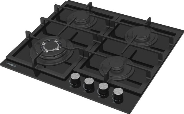Газовая варочная панель Hyundai HHG 6436 BG (preview 3)