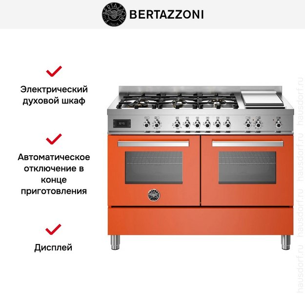 Варочный центр Bertazzoni PRO126G2EART (preview 4)