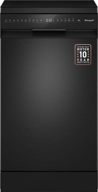 Посудомоечная машина Weissgauff DW 4508 Inverter Autoopen Black (preview 2)