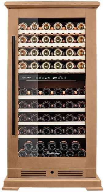 Винный шкаф Meyvel MV99PRO-KBT2 (Натуральный бук) (preview 1)