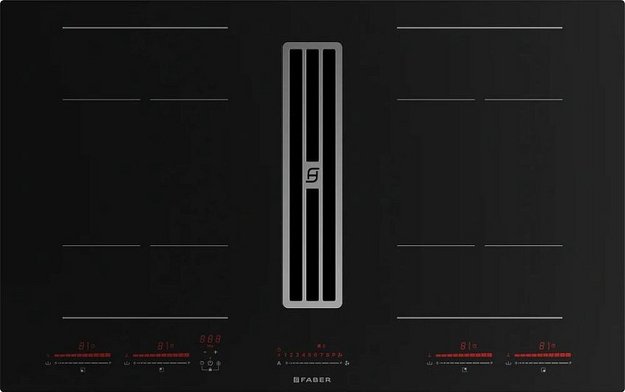 Варочная панель со встроенной вытяжкой Faber Galileo Bold F830 (preview 1)
