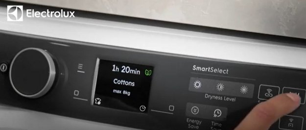 Сушильная машина Electrolux EDH3897SDE (video 3)