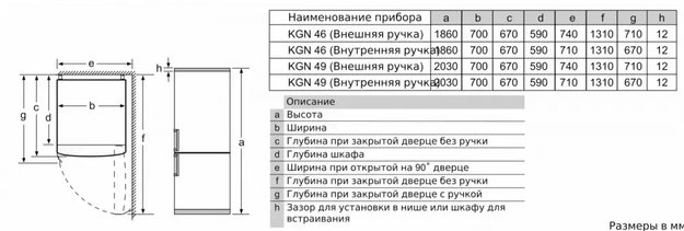 Отдельностоящий холодильник с нижней морозильной камерой SIEMENS KG49NSW2AR (preview 7)