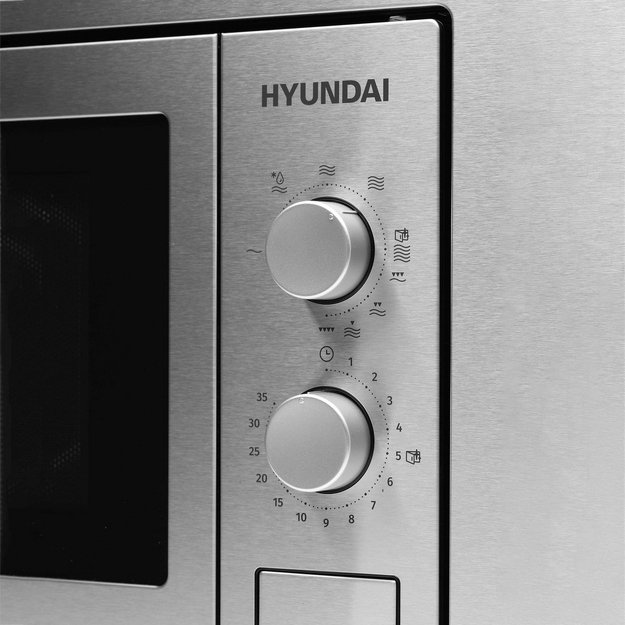 Встраиваемая микроволновая печь Hyundai HBW 2030 IX (preview 6)