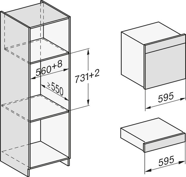 Встраиваемая пароварка Miele DGC 7465 HC Pro EDST/CLST (preview 3)
