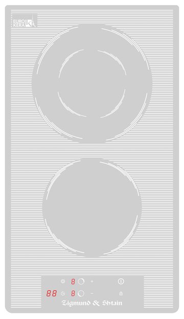 Варочная панель домино Zigmund Shtain CN 40.3 W (preview 1)