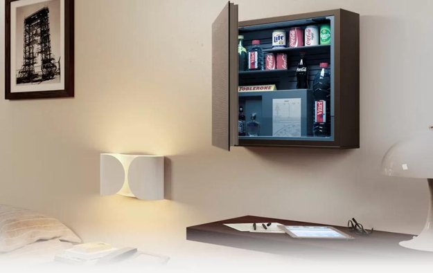 Настенный минибар Indel B FLYINGBAR (дверной упор справа) (preview 7)