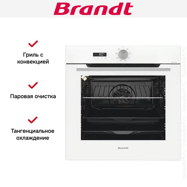 Встраиваемый духовой шкаф Brandt BOH7532W (preview 7)