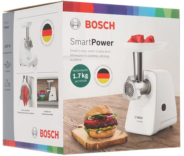 Мясорубка Bosch MFW2500W (фото 7) Мясорубка Bosch MFW2500W (preview 7)