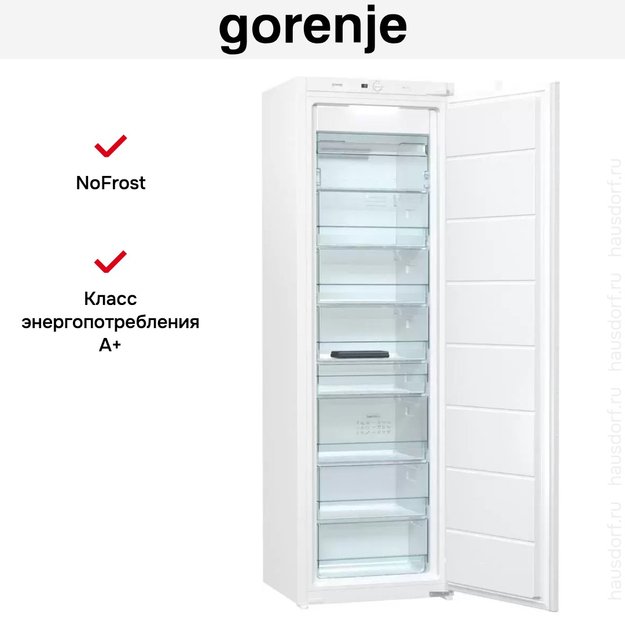 Встраиваемый морозильный шкаф Gorenje FNI4181E1 (фото 9) Встраиваемый морозильный шкаф Gorenje FNI4181E1 (preview 9)