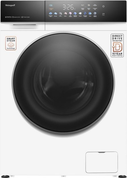 Стиральная машина Weissgauff WM 62210 Direct Drive Touch Inverter Steam (preview 1)