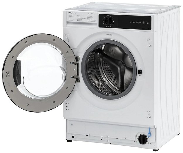 Встраиваемая стирально-сушильная машина KRONA DARRE 1400 7/5K WHITE (preview 3)