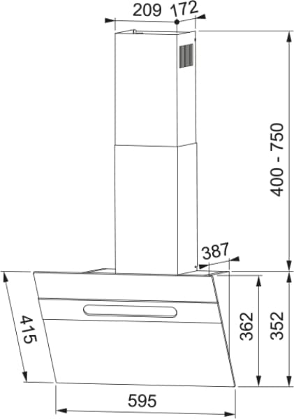 Вытяжка Franke STERLING 60 WH (preview 10)