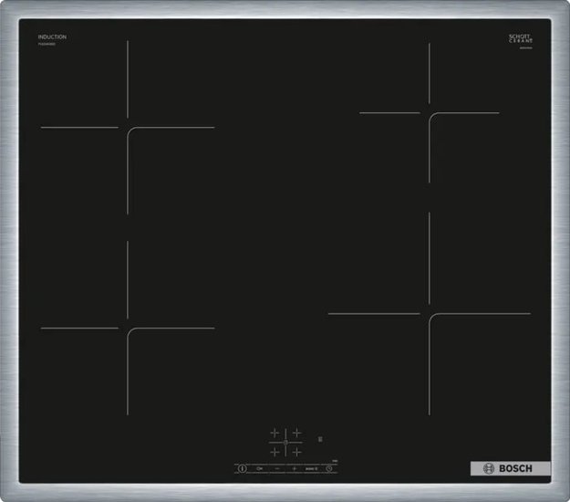 Индукционная варочная панель Bosch PUE64KBB5E (фото 1) Индукционная варочная панель Bosch PUE64KBB5E (preview 1)