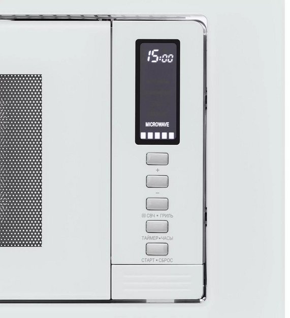 Встраиваемая микроволновая печь KRONA RAUM 60 WH DOTS (фото 6) Встраиваемая микроволновая печь KRONA RAUM 60 WH DOTS (preview 6)