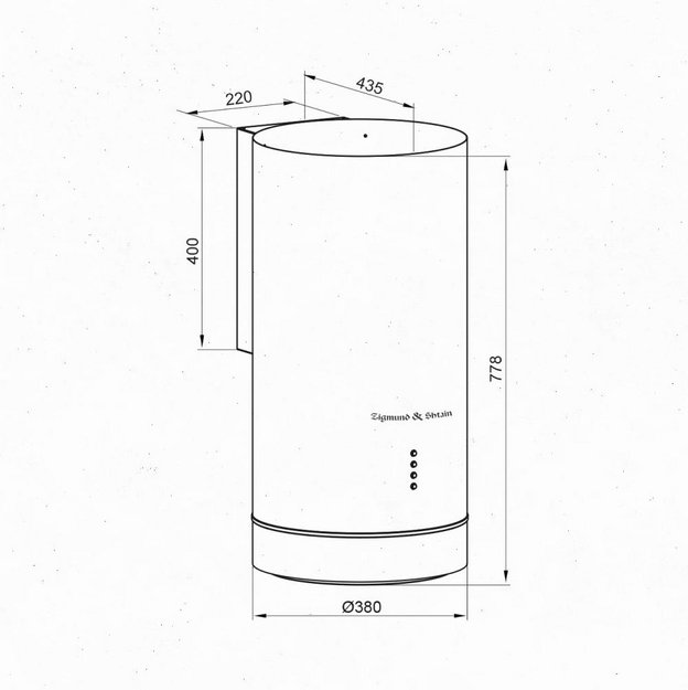 Вытяжка Zigmund Shtain K 013.4 W (фото 5) Вытяжка Zigmund Shtain K 013.4 W (preview 5)