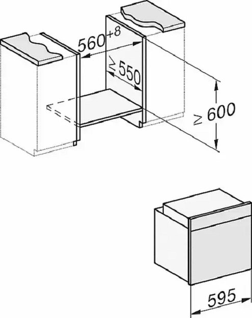 Духовой шкаф Miele H 7860 BPX OBSW с витрины, новый (без коробки) (preview 5)