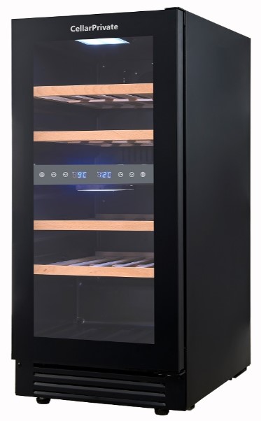 Встраиваемый под столешницу винный шкаф CellarPrivate CP027-2TBH (preview 4)