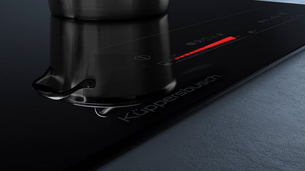 Газовая варочная панель с индукцией Kuppersbusch KIG 6850.0 SR-E5 Black Velvet (preview 9)