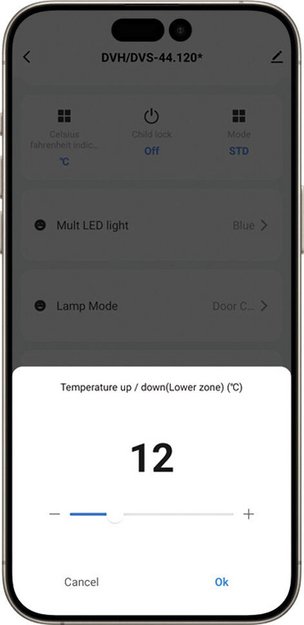 Винный шкаф Dunavox DVN-32.85DB.TO (фото 8) Винный шкаф Dunavox DVN-32.85DB.TO (preview 8)
