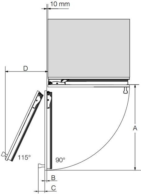 Встраиваемый морозильник Miele F 2813 Vi MasterCool (preview 5)