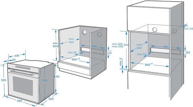 Духовой шкаф Korting OKB 1331 S GBXGr (preview 5)
