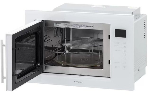 Встраиваемая микроволновая печь KRONA RIFLESSO 60 WH V2 (фото 8) Встраиваемая микроволновая печь KRONA RIFLESSO 60 WH V2 (preview 8)