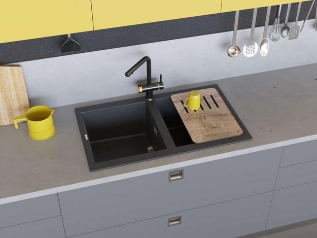 Мойка Omoikiri Banzen 86-2 GR (preview 3)