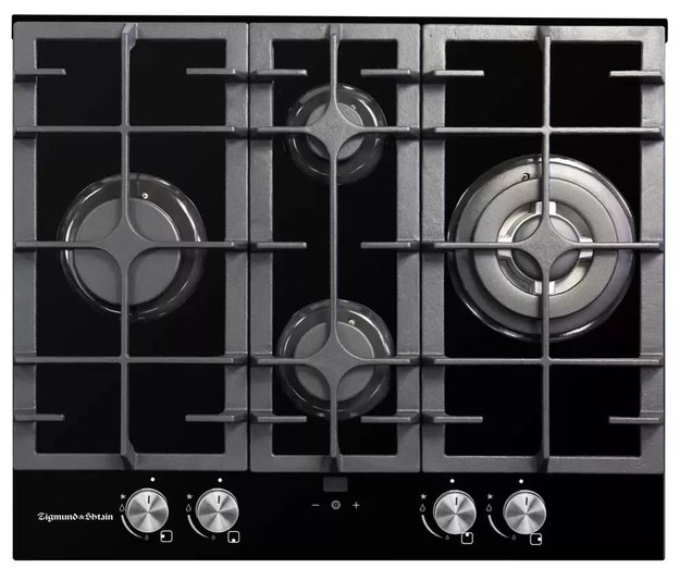 Газовая варочная панель из закаленного стекла Zigmund Shtain MN 195.61 B (фото 1) Газовая варочная панель из закаленного стекла Zigmund Shtain MN 195.61 B (preview 1)