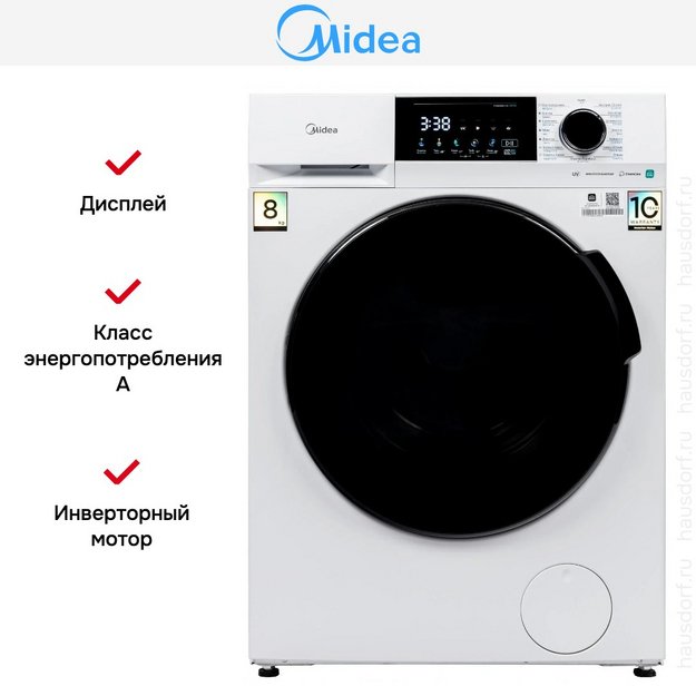 Стиральная машина Midea MFC3814BSW47/W (preview 8)