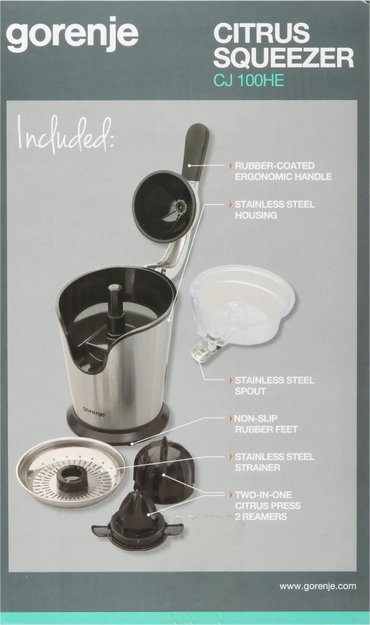 Соковыжималка Gorenje CJ100HE (preview 11)