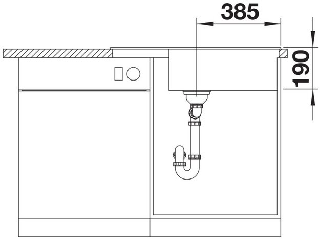 Мойка BLANCO ZIA XL 6 S Compact Silgranit мягкий белый (фото 5) Мойка BLANCO ZIA XL 6 S Compact Silgranit мягкий белый (preview 5)