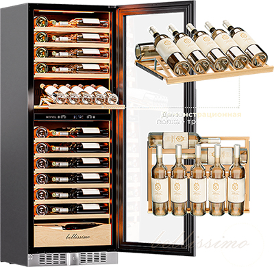 Винный шкаф Meyvel MV95-KST2 Slim (preview 6)