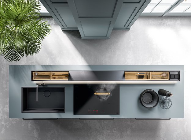 Система хранения Falmec MONOLITH 90 VETRO NERO KACL.455#NF (фото 3) Система хранения Falmec MONOLITH 90 VETRO NERO KACL.455#NF (preview 3)