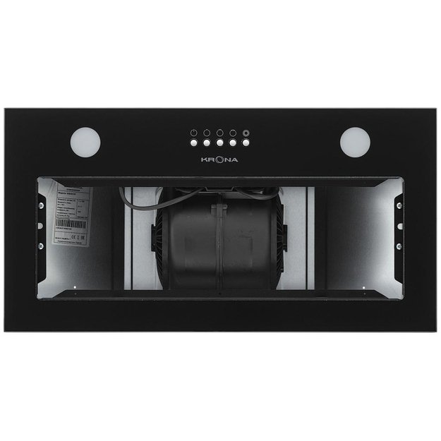 Встраиваемая вытяжка Krona LUISA 600 GLASS BLACK PB (фото 7) Встраиваемая вытяжка Krona LUISA 600 GLASS BLACK PB (preview 7)