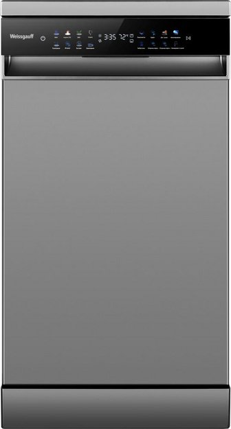 Посудомоечная машина Weissgauff DW 4539 Inverter Touch AutoOpen Inox (preview 3)