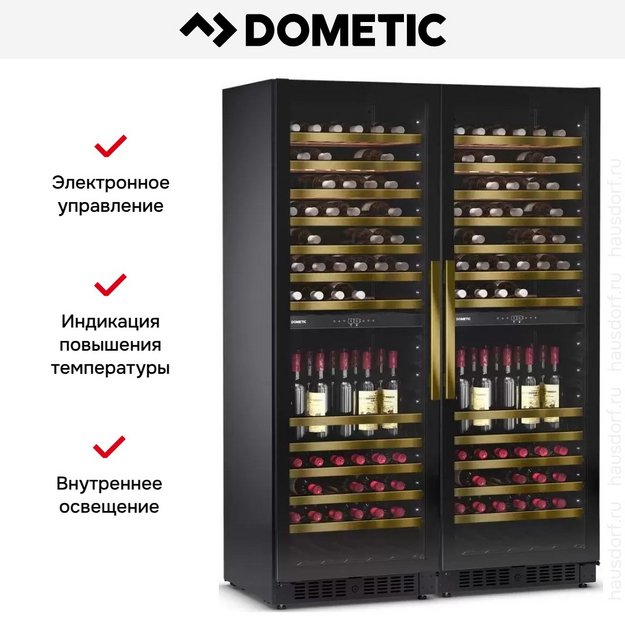 Винный шкаф Dometic E115FG Double Bronze (preview 12)