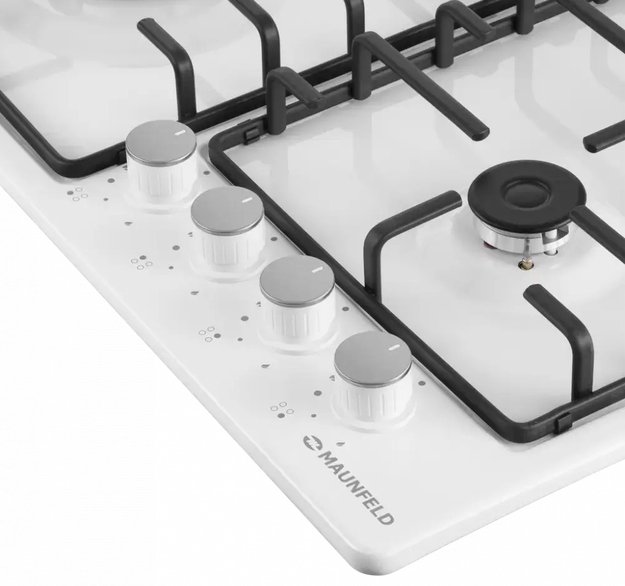 Газовая варочная панель MAUNFELD EGHE.64.3STS-EW/G (preview 5)