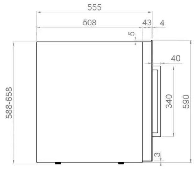 Встраиваемый винный шкаф Pando PVMAVP 60-25CRL (preview 4)