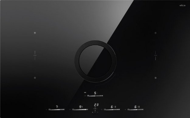 Варочная панель с вытяжкой Elica SWITCH GLOW EVO BL/A/83 (preview 1)